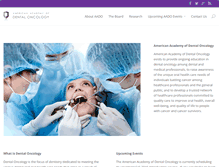 Tablet Screenshot of aadonc.com